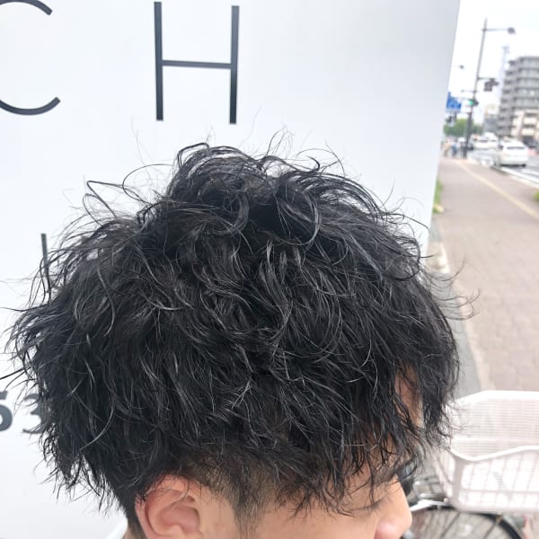 メンズのオススメ順 ストリート レイヤー 黒髪の髪型 ヘアスタイル 楽天ビューティ