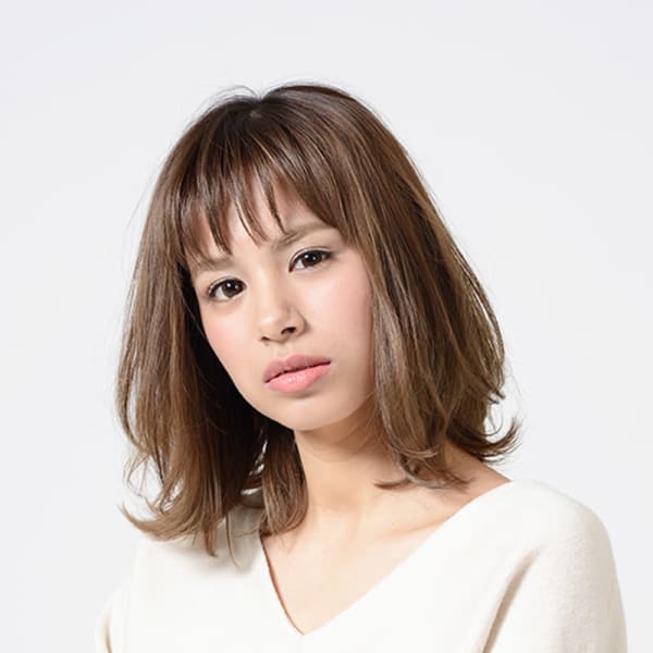 大人の抜け感ミディアム
