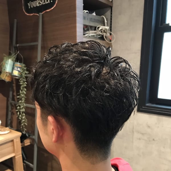 【AINM】刈り上げ×ナチュラルパーマ