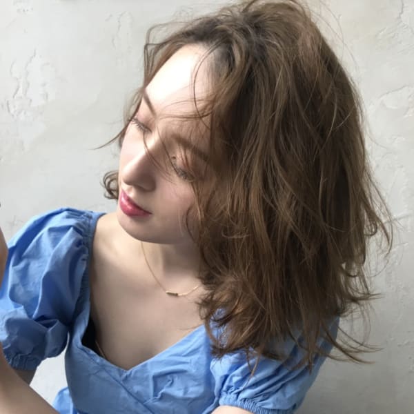 無造作シフォンカール|Luxian