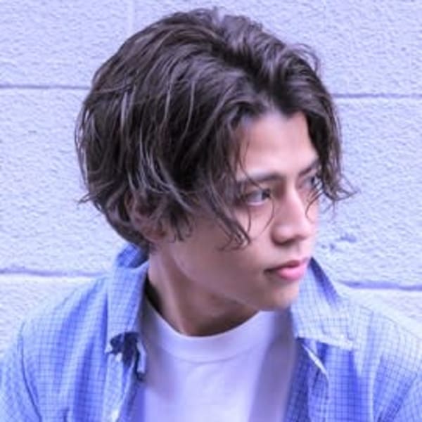 【GUZZLE 　OTA】　メンズうざバングミディアム|GUZZLE 太田店