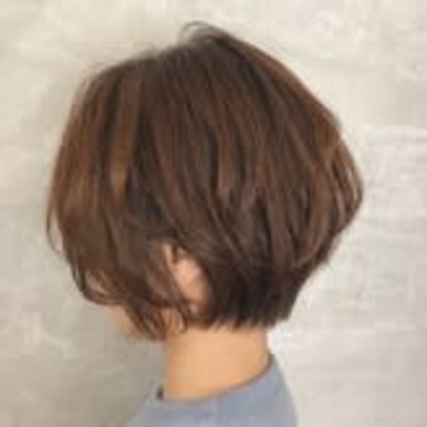 【Sourire 吉中真由美】大人っぽい前下がりショートボブ