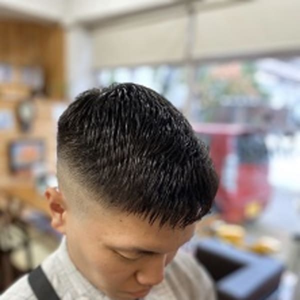 濡れパン（フェードパーマ）