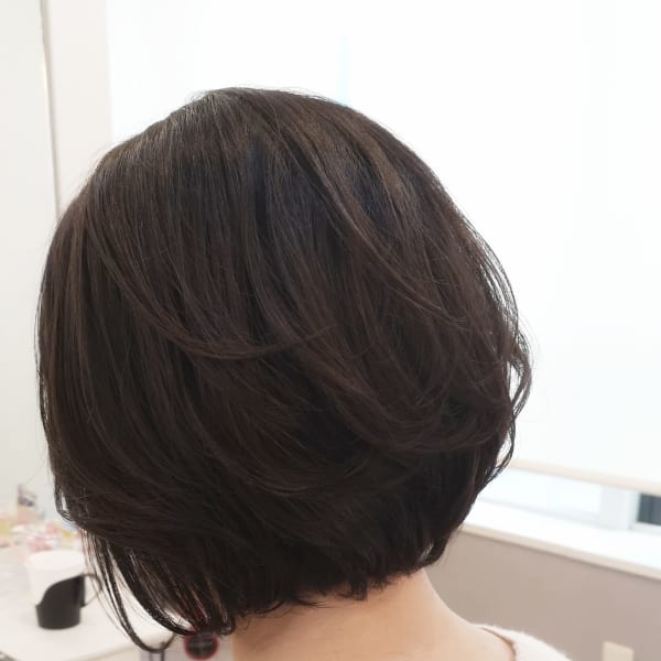 美シルエット☆大人ボブ