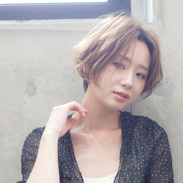 マニッシュ　ショート　フレンチボブ