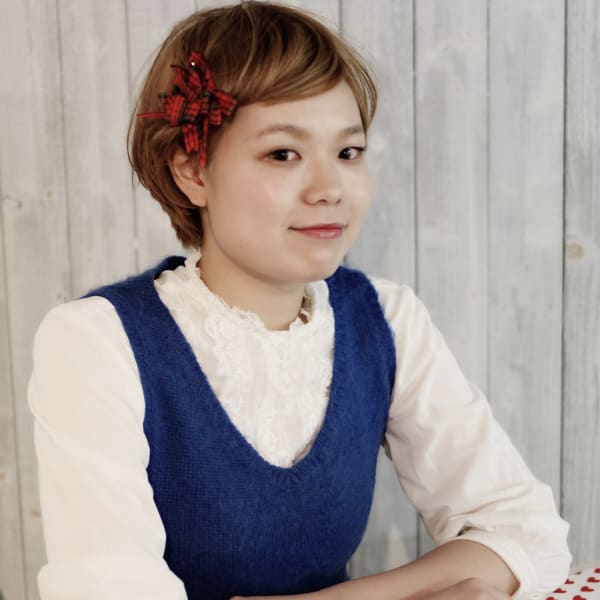 キュートな前髪アレンジ