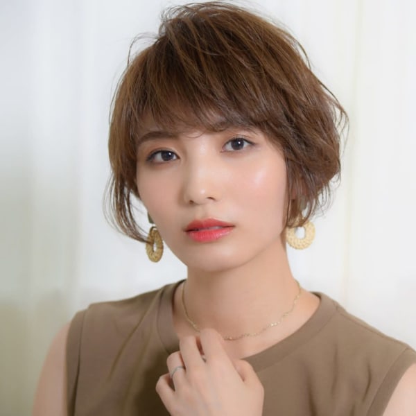 エアリーショートボブ