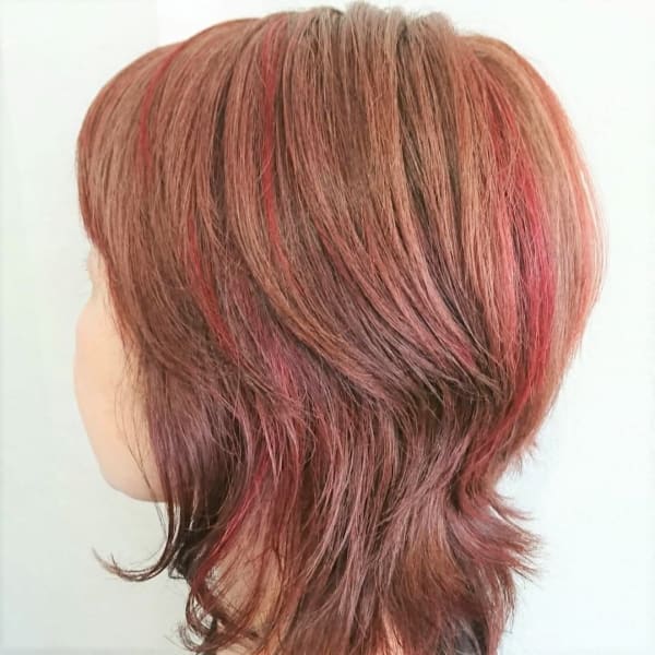 白髪染めもオシャレに♪ Before⇔Afterあり