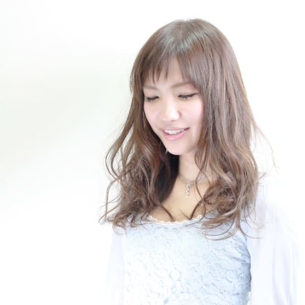 ナチュラル×ミックスカール|Hair make rise; 阿倍野区 西田辺店