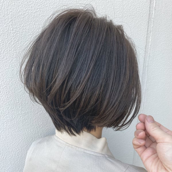 愛されショコラカラーのやわらかボブ|トリート ヘアデザイン南行徳店
