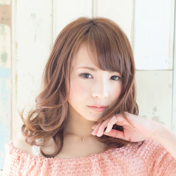 人気の無造作ふわミディで大人可愛く☆【Voce hair p|hair salon emma