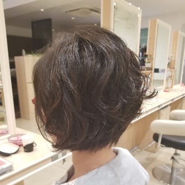 ゆるふわショートボブ