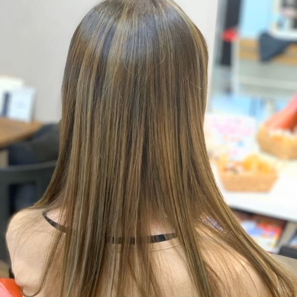 控えめバレイヤージュ風グラデーション|-HAIR-Jubilee