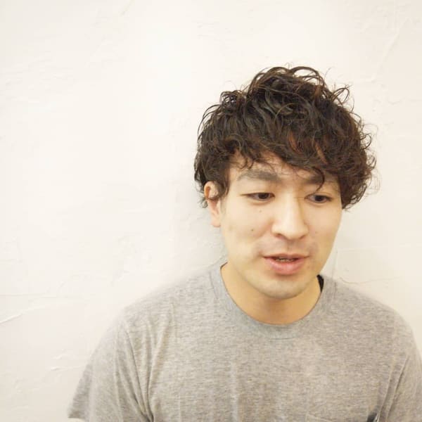 メンズパーマ　【伊勢崎】【駒形】【玉村】【本庄】