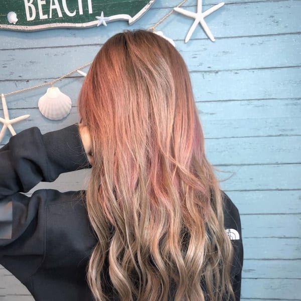 エクステ40枚xゆる巻き