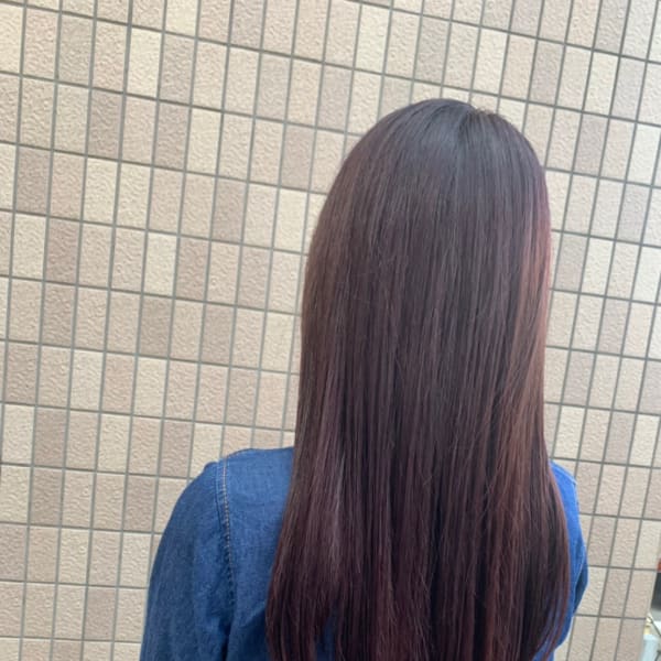 落ち着いたアンティークパープルカラー☆|HAIR and MAKE GRATIAE