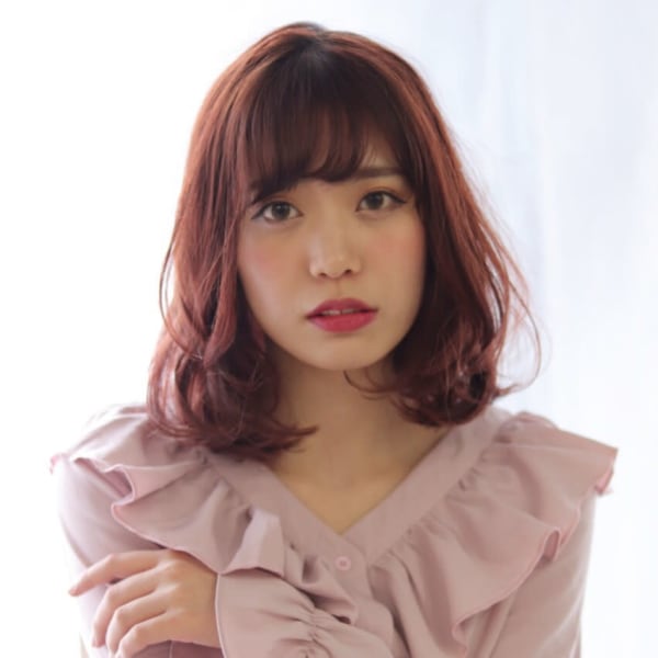 bouquet星野☆フレンチボブ×ブロッサムピンク