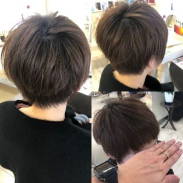 可愛いショートスタイル!