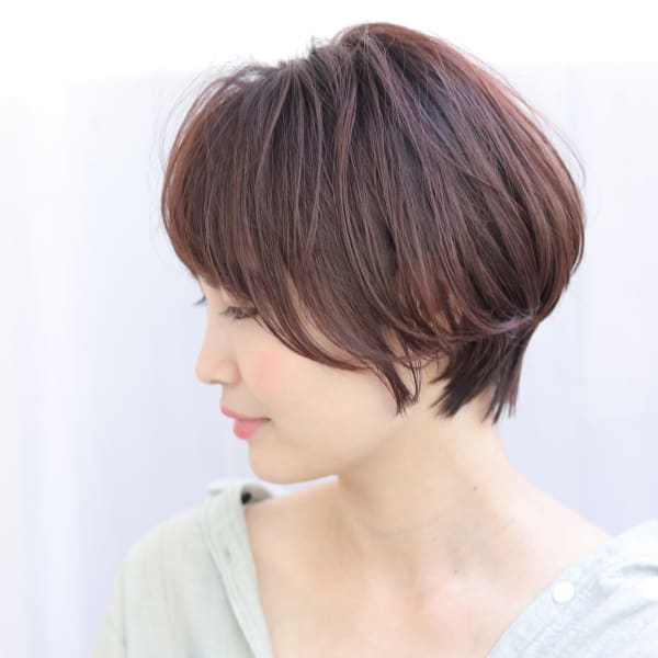 加藤信綱小顔ハンサムショート大人ナチュラル冬春