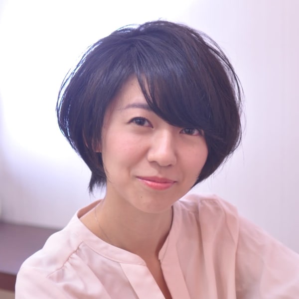 大人かわいいショートボブ
