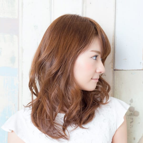 【Aries南富山/富山市】☆大人愛されゆるふわウェーブ☆