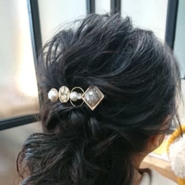 結婚式☆お呼ばれハーフアップ