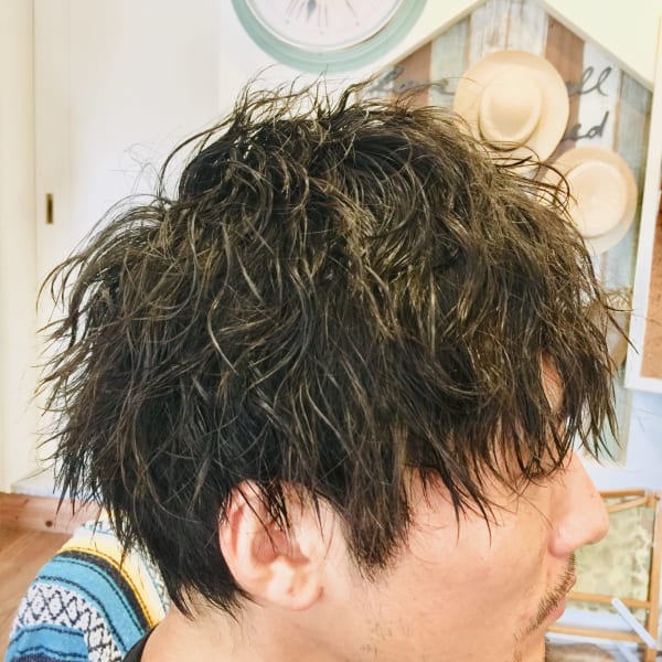 スパイラルなラフカット