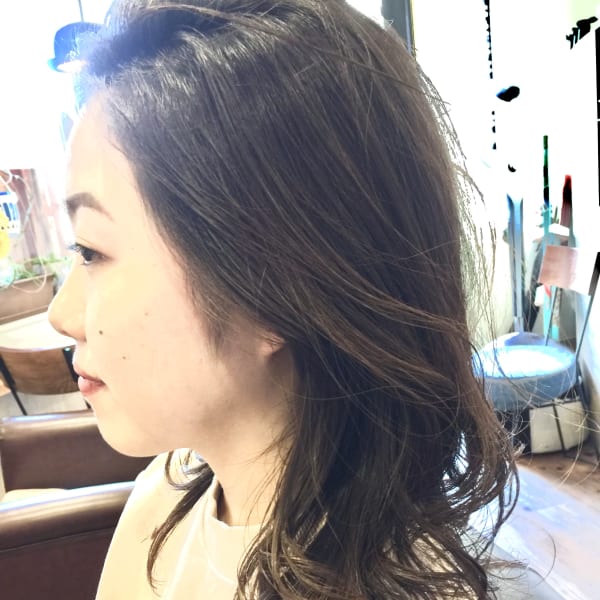 ふわふわグレージュ