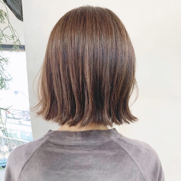 切りっぱなし外はねBob