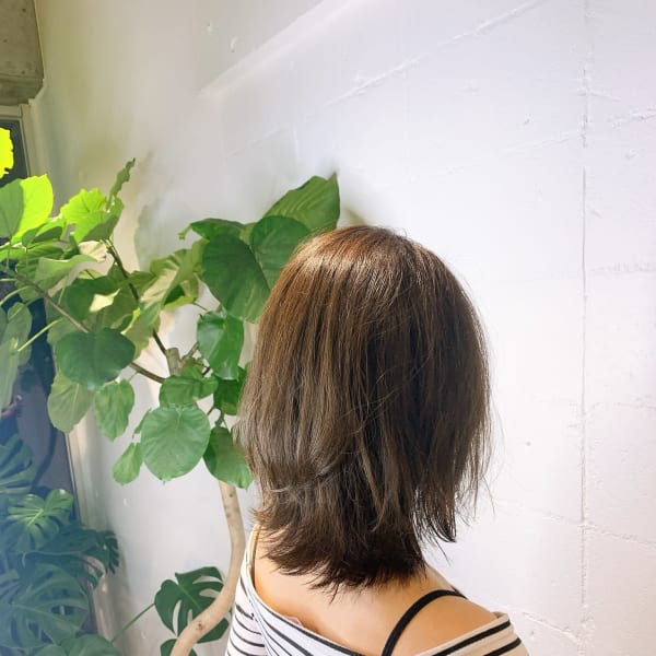 ウルフ☆ハイライト×アッシュグレージュ