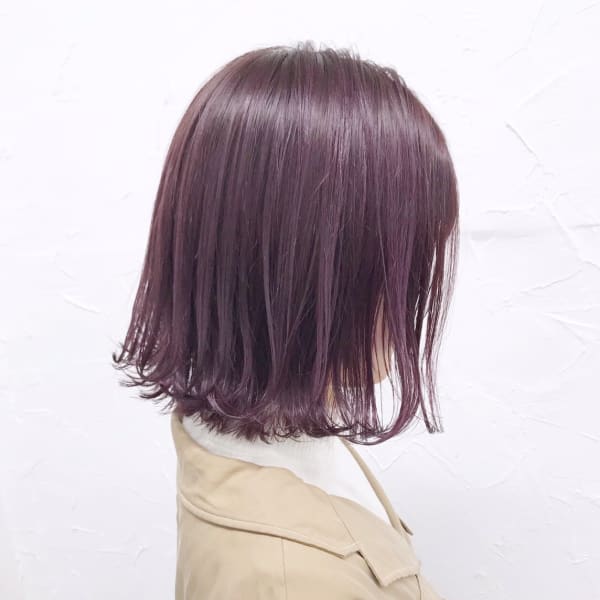 透明ラベンダーピンクアッシュ【表参道/原宿】