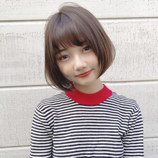 25歳からの【ネイビーカラー /美髪/フレンチボブ/マニッシ