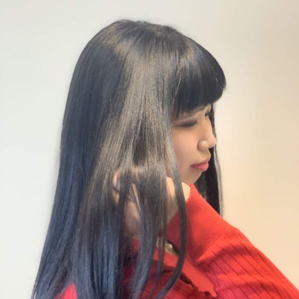 ケラチン注入-ナチュラルストレートヘアー|HARVEST アトリエ店