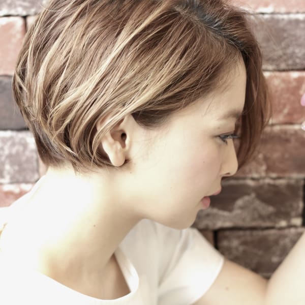 耳掛け簡単スタイリングショートボブ【Linona/sida】