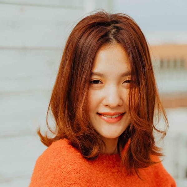 重ためレイヤースタイル