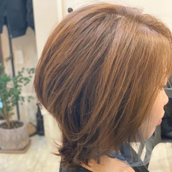 ミディボブ×インナーカラー|-HAIR-Jubilee