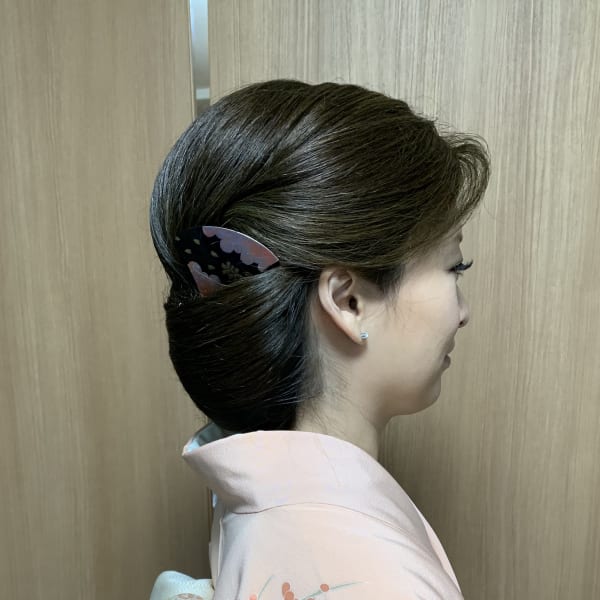 訪問着着付け&ヘアセット
