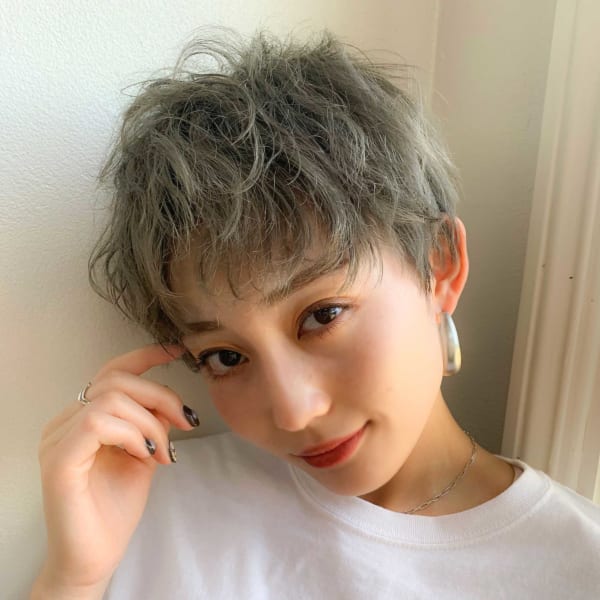 クールなハンサムショート