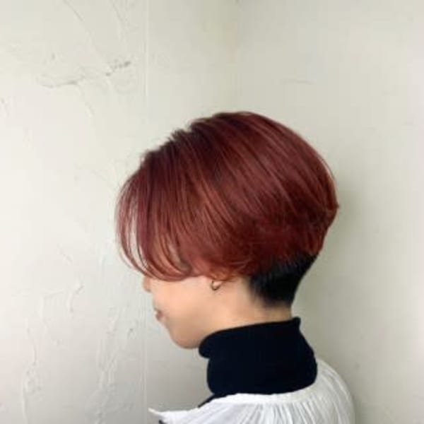 【reir下北沢】*かりあげマニッシュ+ウォームオレンジュ*