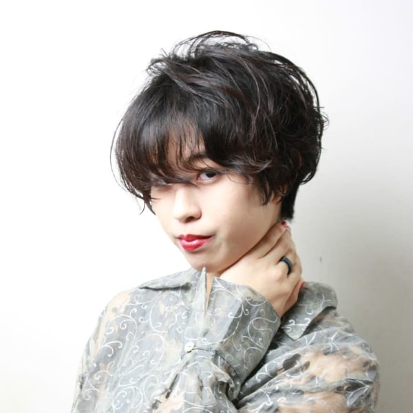 無造作ショート［RENJISHI ］