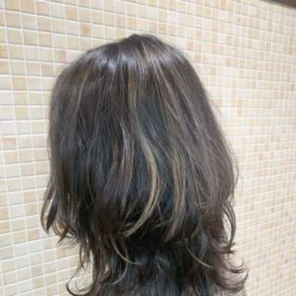 ★ミディアムウルフ × ハイライト★