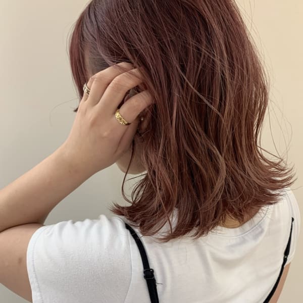 ボブ×ベリーピンク