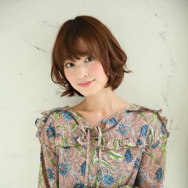 エアリー感あるショートボブレイヤー|Le rond