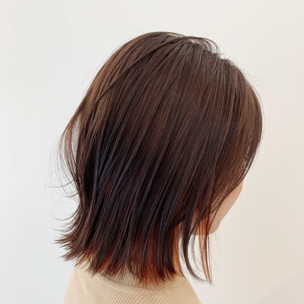 ボブ×インナーオレンジ