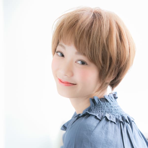 ベビーバングマッシュショート【Linona/リノナ 】