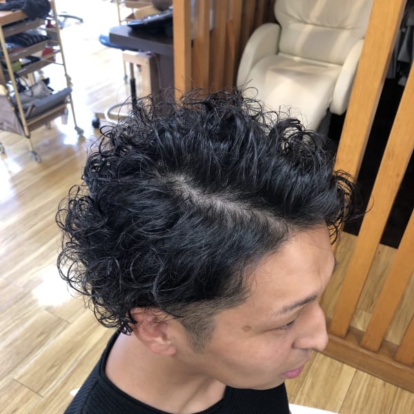 メンズのオススメ順 ツーブロック ミディアムの髪型 ヘアスタイル 楽天ビューティ