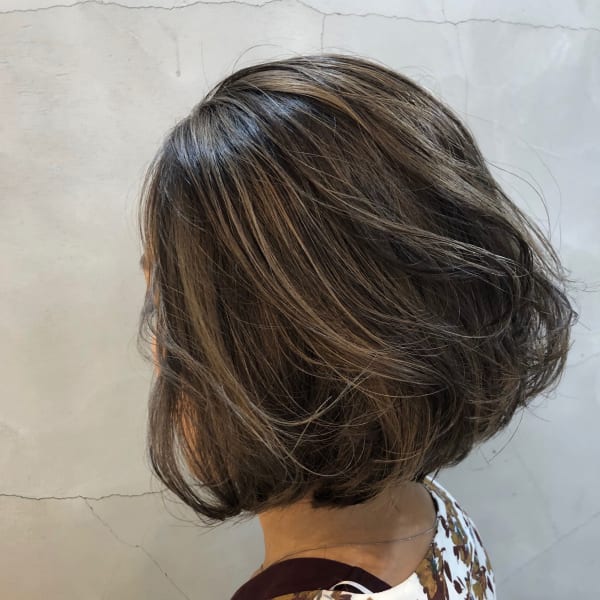 ふんわりデザインボブ