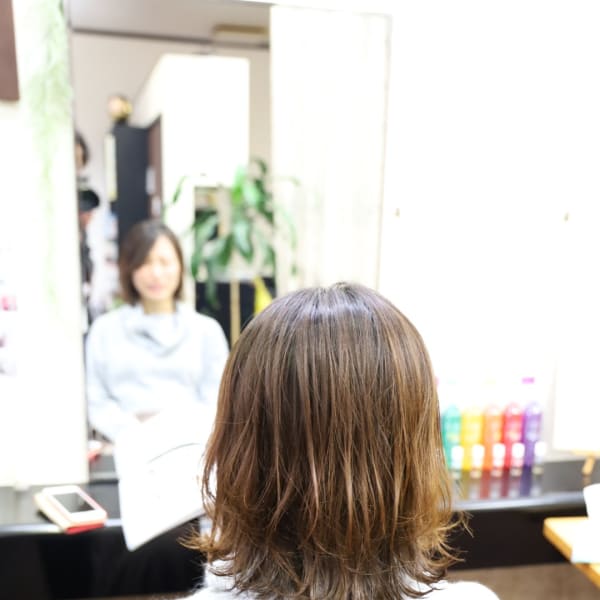 ゆるハネボブ|~HAIR DESIGN~ PLAN