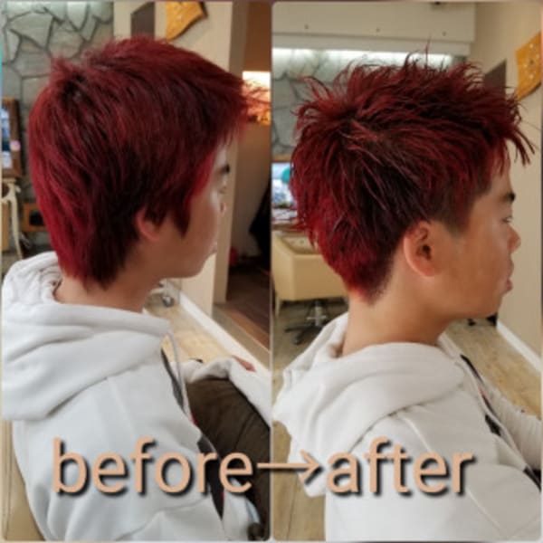 ヘアカタ ツーブロック