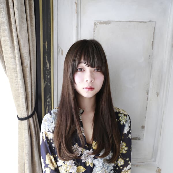 サラサラストレートロング|manon hair design..